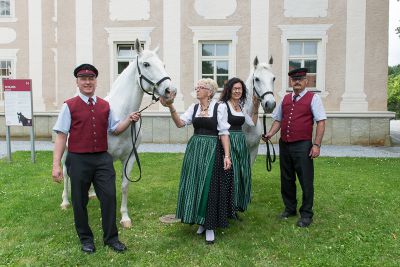 Lipizzaner trifft Lipizzanerdirndl _1